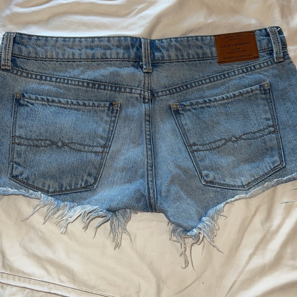 Lucky Brand Distressed Denim Shorts